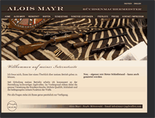 Tablet Screenshot of mayr-jagdwaffen.com